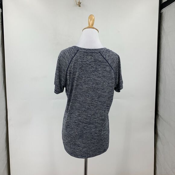 Under Armour Boston Butte Broncos Baseball T Shirt Womens S Small Gray HeatGear - Picture 4 of 9